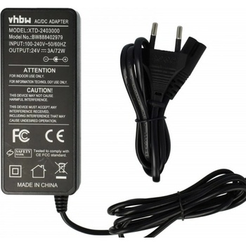 VHBW Зарядно за принтери Epson / Samsung / Bixolon, 72W / 24V / 3A (888402979)