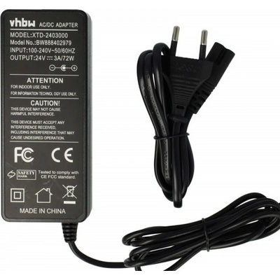 VHBW Зарядно за принтери Epson / Samsung / Bixolon, 72W / 24V / 3A (888402979)