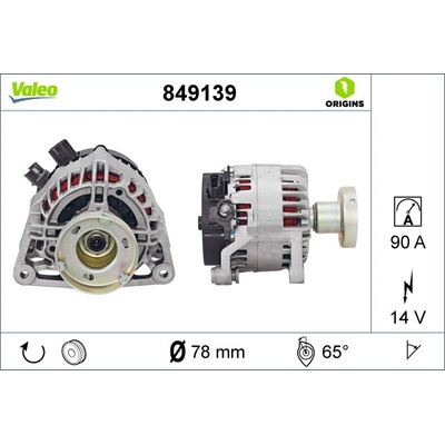 generátor VALEO 849139