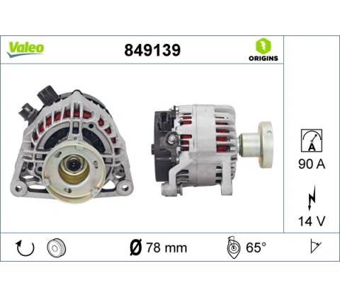 generátor VALEO 849139