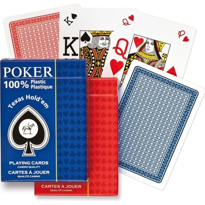 Piatnik Poker - 100% Plastic Jumbo Index Speciál – Zbozi.Blesk.cz