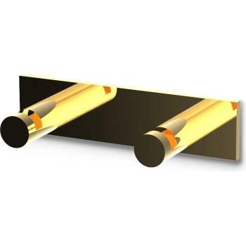 DECOR WALTHER Кука за кърпа Mikado Frame двойна злато (0524120)