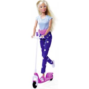Simba Toys Разходка със скутер със Steffi Love - кукла Simba 29 см