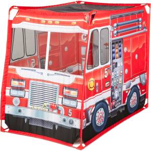 Melissa & Doug Детска палатка за игра Melissa & Doug - Пожарна кола (32102)