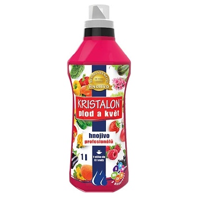 AGRO Kristalon Tekuté hnojivo na plody a kvety 1 l