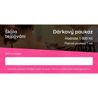 Dárkový poukaz e-shop - Dárkový poukaz - 4000 Kč