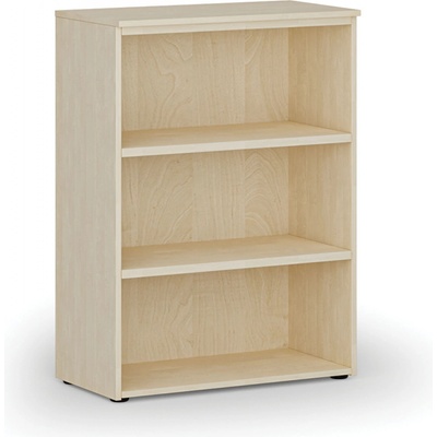 Primo Kancelářský regál WOOD, 1087 x 800 x 420 mm, bříza – Zboží Dáma