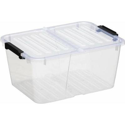 Plast Team Box úložný FLEX 15 l transparentný