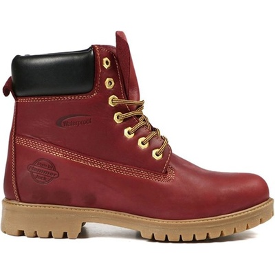 Hammer Jack Мъжки боти от естествена кожа - Бордо #368206 (368206_Бордо)