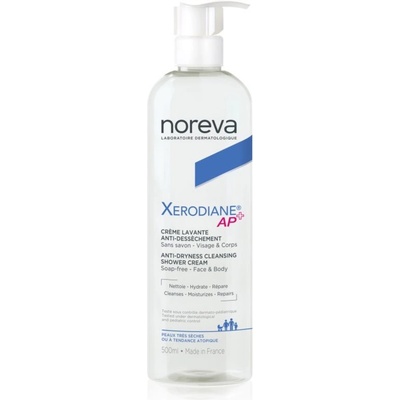 Noreva Xerodiane AP+ Anti-dryness Shower Cream intenzívne vyživujúci sprchový krém pre citlivú pokožku 500 ml