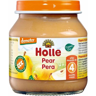 Holle Био плодово пюре Holle - Круши, 125 g (BB210535)