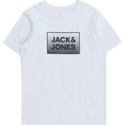 JACK & JONES Тениска 'STEEL' бяло, размер 140