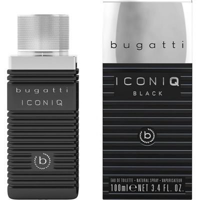 Bugatti Iconiq Black toaletná voda pánská 100 ml