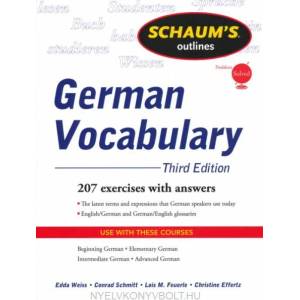 Schaum's Outline of German Vocabulary, 3ed | Edda Weiss (2005)