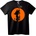 NOONEBRAND Тениска Goku силует - 2XL, Black