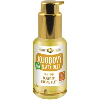 PURITY VISION Bio Zlatý jojobový olej - Fair Trade 45 ml