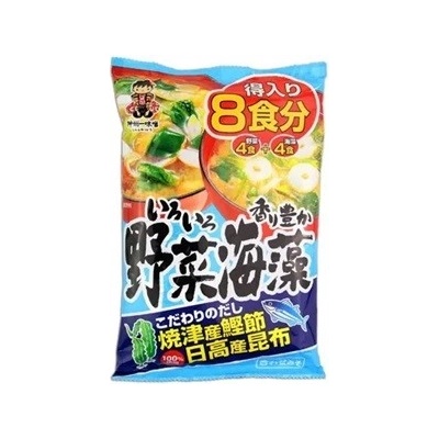 Miko instantné miso zeleninová polievka s wakame 4+4 porcie 156g