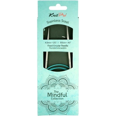 Kruhové jehlice KnitPro Mindful 100 cm 4,5 mm – Zboží Dáma