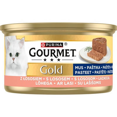 Gourmet Gold cat paštika losos 85 g