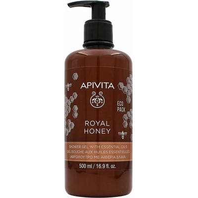Apivita Royal Honey hydratačný sprchový gél s esenciálnymi olejmi 250 ml