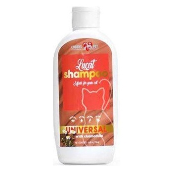 Šampon Lucat Univerzální s heřmánkem pro kočky 250 ml
