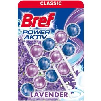 Henkel Ароматизатор за Тоалетна Чиния Bref Power Aкtiv Lavender 3 х 50 г