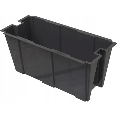 Bama Květináč 79 x 37 x 35 cm plast černý