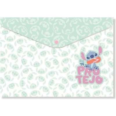COOL PACK Stitch 75132PTR, plastová obálka A4 s patentkou