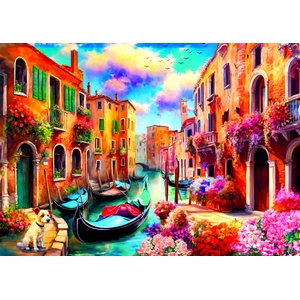 KS Games - Puzzle Romantic Venice - 300 piese