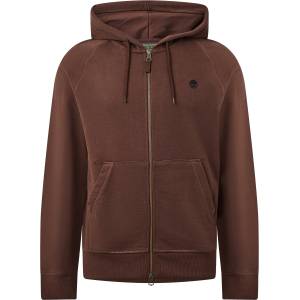 Timberland Суичър Timberland Mens Exeter River Cotton Zip Hoodie - Chicory Coffee