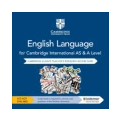 Cambridge International AS and A Level English Language Cambridge Elevate Teacher's Resource Access Card (Mike Gould,Marilyn Rankin)(Kniha)