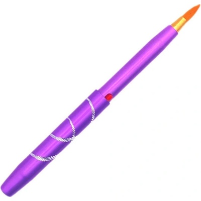 Divine cosmetics TH4 štetec na pery fialová 5,5 cm