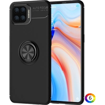 Image 1 of OPPO F17 Pro Удароустойчив Metal Ring Калъф и Протектор