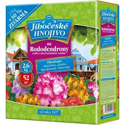 Forestina JIHOČESKÉ HNOJIVO na rododendrony, azalky a jiné kyselomilné rostliny 2,6 kg