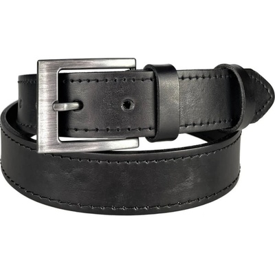 Penny Belts pánský kožený pásek Jeans 14-1-60 černý