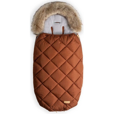 BEZTROSKA s kožušinou 100 cm cinnamon