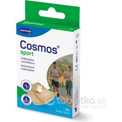 COSMOS Náplasť na šport - 6 x 10 cm 5 ks