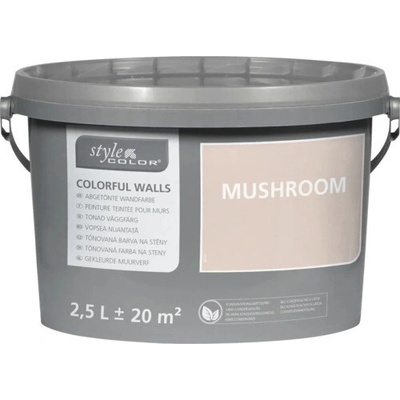 StyleColor Mushroom 2,5 l ružová
