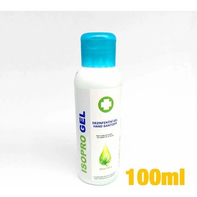 IsoPro Aloe Vera bialkoholový dezinfekční gel na ruce 100 ml