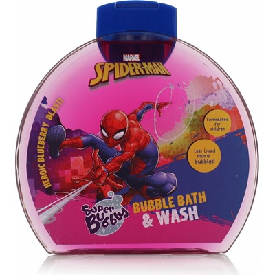 Marvel Spiderman Bubble Bath & Wash Pena do kúpeľa pre deti 300 ml