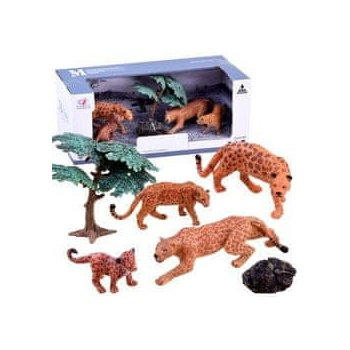 Jakomisiada Sada figúrok zvierat Leopard 4nks ZA2990C