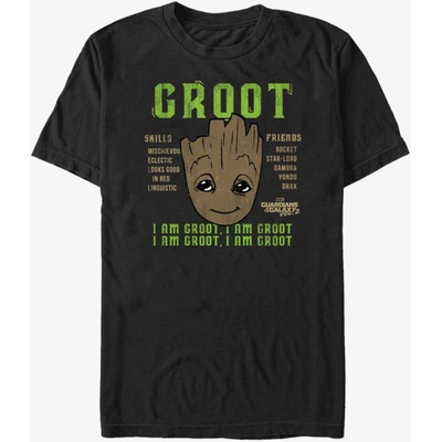 ZOOT. Fan Черна унисекс тениска I Am Groot Guardians of the Galaxy vol. 2 Marvel ZOOT. Fan | Cheren | МЪЖЕ | L