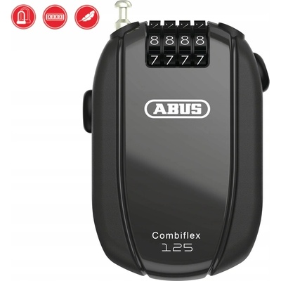 Abus Combiflex Rest 105 čierny