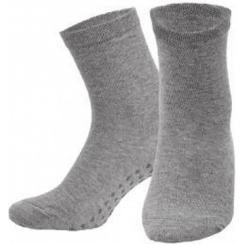 Detské ponožky s protišmykovou šľapou ABS SIVÁ