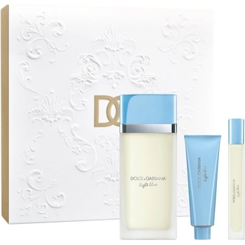 Dolce&Gabbana Light Blue EDT Trio Gift Set подаръчен комплект за жени woman