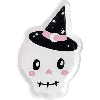 Party Deco Чинии За Хелоуин "Скелет