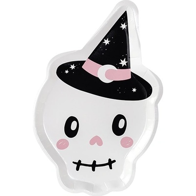 Party Deco Чинии За Хелоуин "Скелет