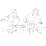 Jarkka Rissanen & Timo Ylinen - Long Time Coming (LP) (8898459647660)