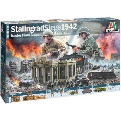 Italeri Model Kit diorama 6193 STALINGRAD SIEGE 1942 33-6193 1:72