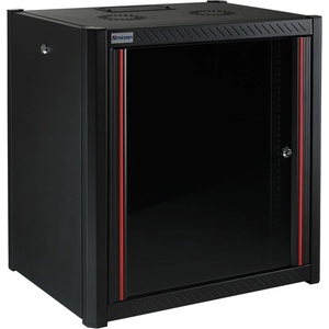 Mirsan Комуникационен шкаф Mirsan MR. WTN07U45.01, 19", 7U, 450mm, черен, за стена (MR.WTN07U45.01)
